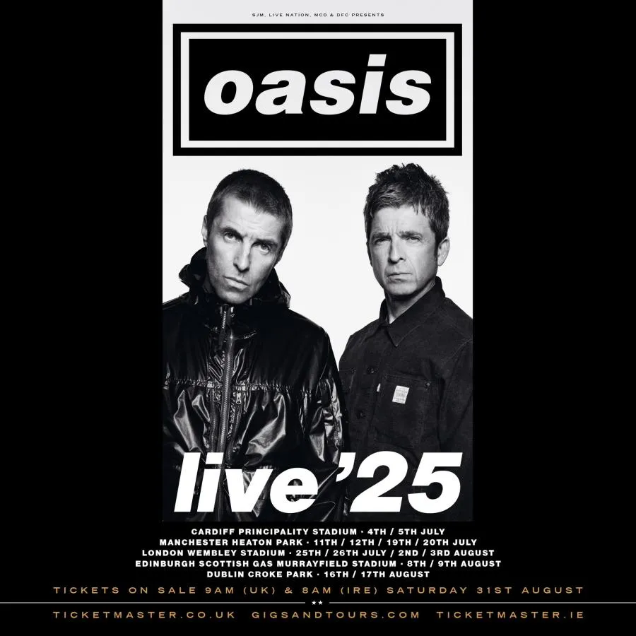Oasis - EU Tour 2025 - 04/07/2025 - Cardiff - Principality Stadium